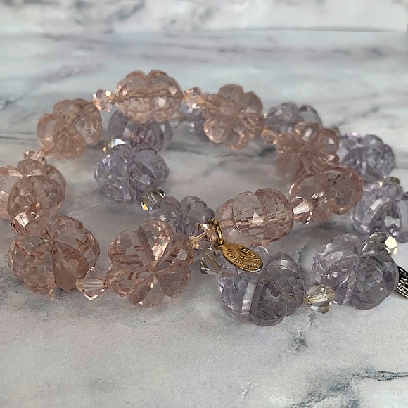 Tarina Tarantino Crystal Bead Stretch Bracelets 2